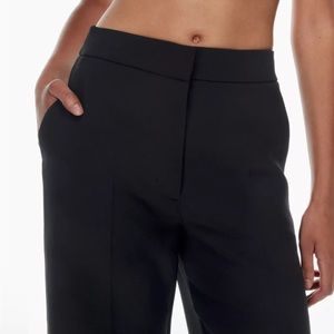 Aritzia Wilfred Alayna pant - perfect condition size 4 (black tailored trousers)